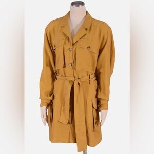 Anine Bing Kaiden Dress -utility cargo shirt dress 
Size Small worn 1 time